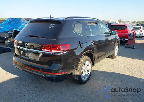 2021 Volkswagen Atlas 2.0T Se W/Technology из США, поврежденный, VIN 1V2JP2CA2MC525676